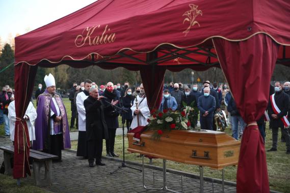 Adam Musiał spoczął w Alei Zasłużonych Cmentarza Rakowickiego