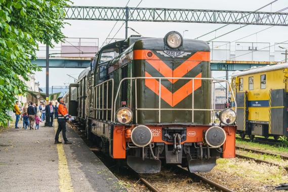 Nowy Sącz. Pociąg retro do Chabówki