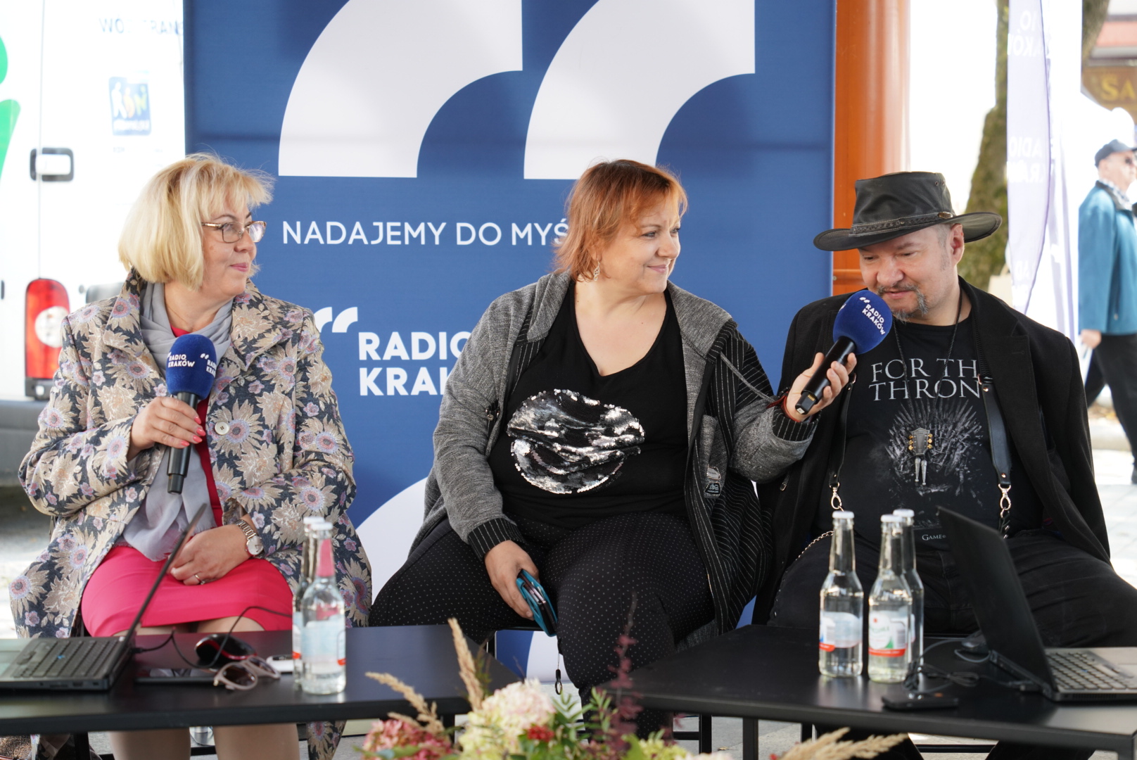 Marta Mordarska, Monika Woszczyńska-Kmiecik i Stanisław Kmiecik / Fot. Damian Radziak