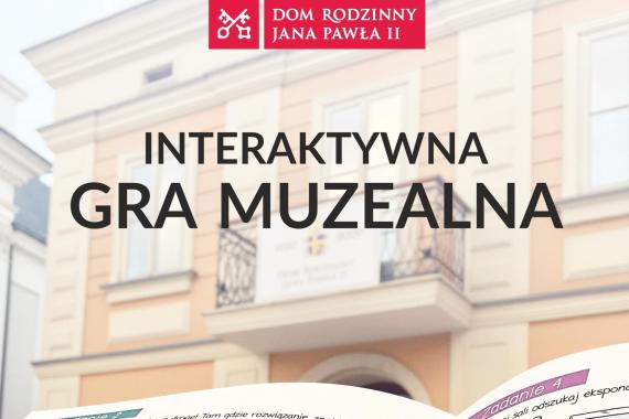 Papieskie muzeum w Wadowicach przygotowało interaktywną grę rodzinną