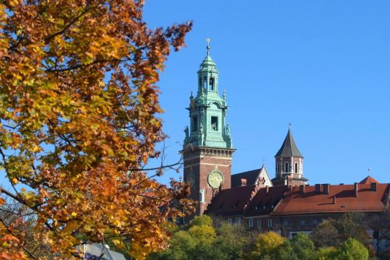 Złota polska jesień w Krakowie