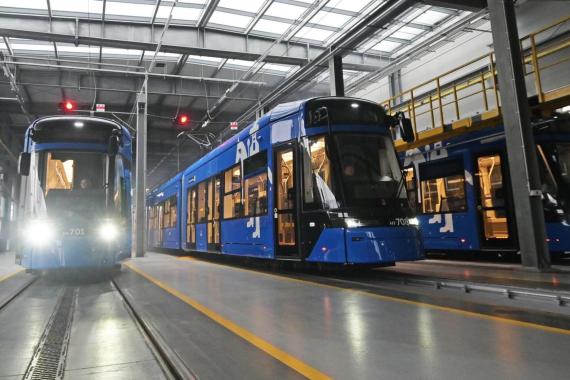 Krakowskie MPK ma już cztery tramwaje mogące poruszać się bez pantografu