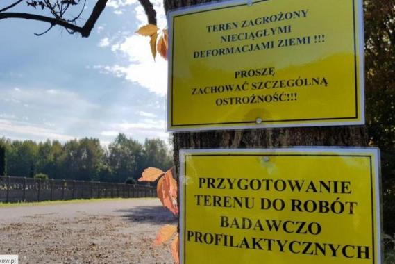 Burmistrz Trzebini o zapadliskach: wyniki badań będą kamieniem milowym