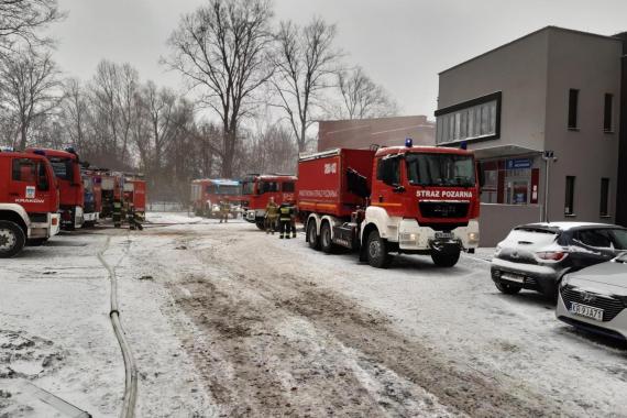 Kierownik robót elektrycznych z zarzutami w związku z pożarem krakowskiego archiwum miejskiego