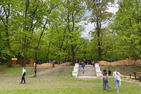 Park Bednarskiego ulubionym miejscem krakowian