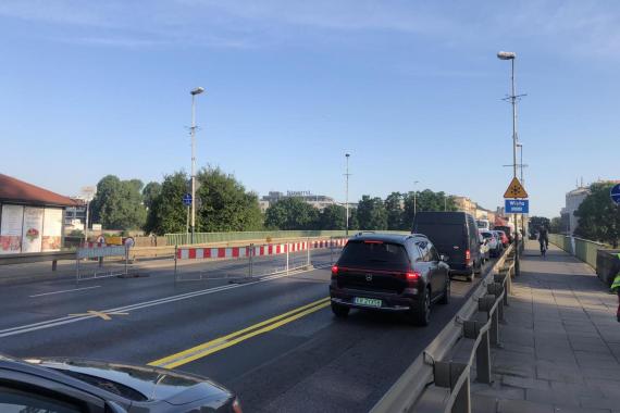 Rozpoczął się remont mostu Dębnickiego w Krakowie. Przed nami 3,5 miesiąca utrudnień