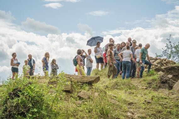 Watra Archeologiczna na Górze Zyndrama