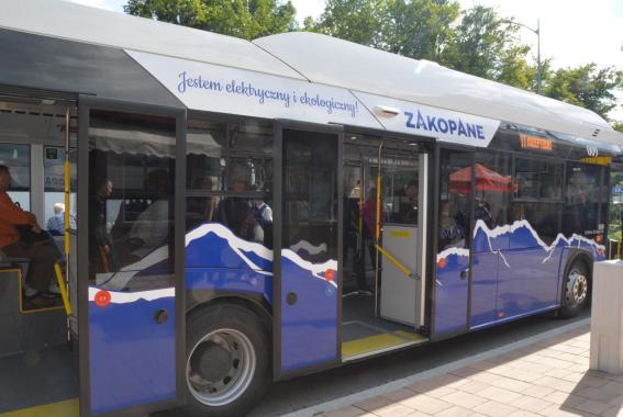 Nowe autobusy elektryczne dla Zakopanego