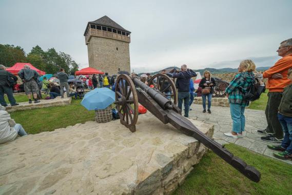 Muszyna. Otwarcie zamku w Muszynie