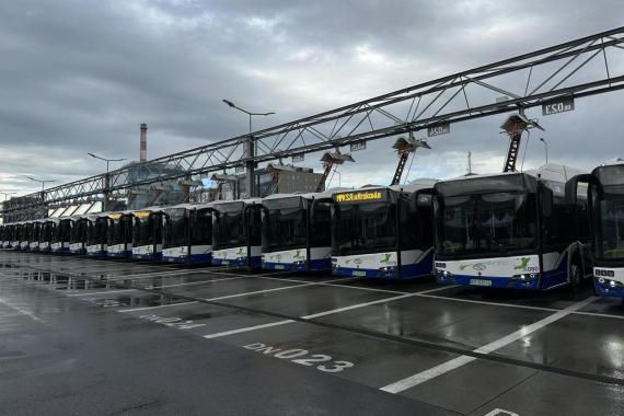 18 nowych autobusów elektrycznych firmy Solaris trafiło do krakowskiego MPK