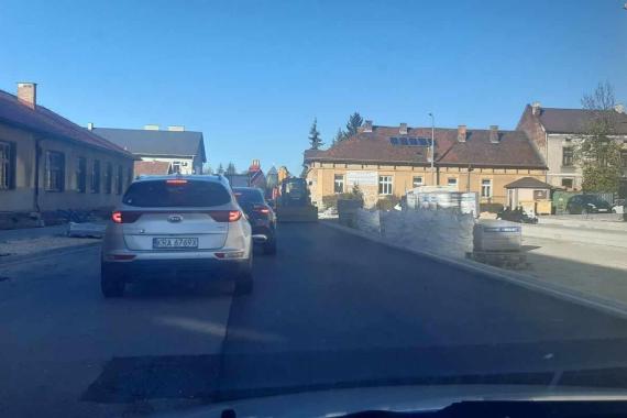 Remont ulicy Szkotnik w centrum Tarnowa jest już na finiszu