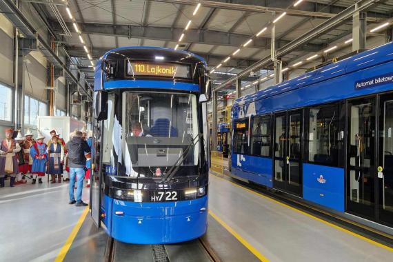 Ostatni ze 110 nowych tramwajów Lajkonik wyjechał na trasę