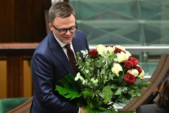 Szymon Hołownia wybrany na marszałka Sejmu