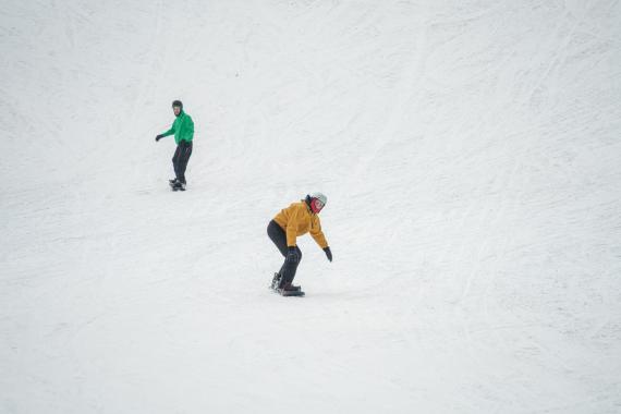 Nie tylko Zakopane, ale także Krynica przeżywała w czasie świąt turystyczne oblężenie