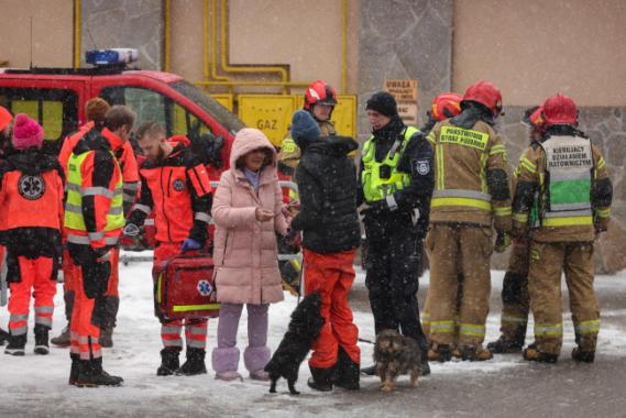 Ewakuacja szkoły podstawowej w Zakopanem