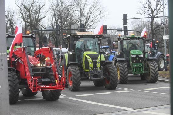 Strajk generalny rolników. RELACJA NA ŻYWO