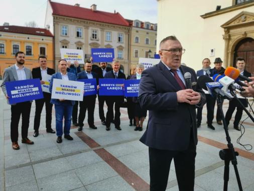 Kandydatem na prezydenta Tarnowa będzie prezes tarnowskich Zakładów Mechanicznych Henryk Łabędź