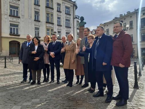 Tarnów: Koalicja 15 października zainaugurowała kampanie do wyborów do Sejmiku Województwa Małopolskiego