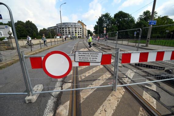 Remont ulic Zwierzynieckiej i Kościuszki w Krakowie może potrwać nawet do końca roku