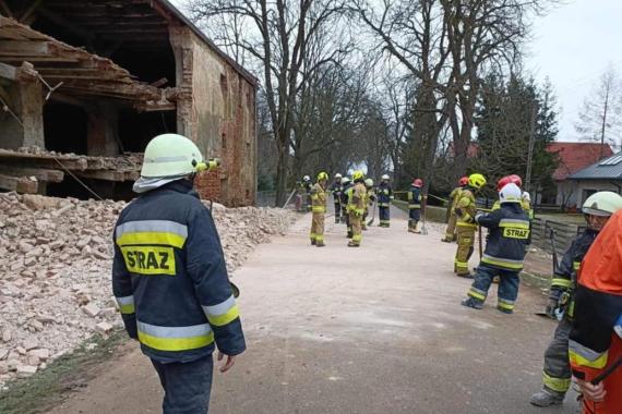 Radłowski spichlerz stanowi zagrożenie. Powinien zostać niezwłocznie rozebrany