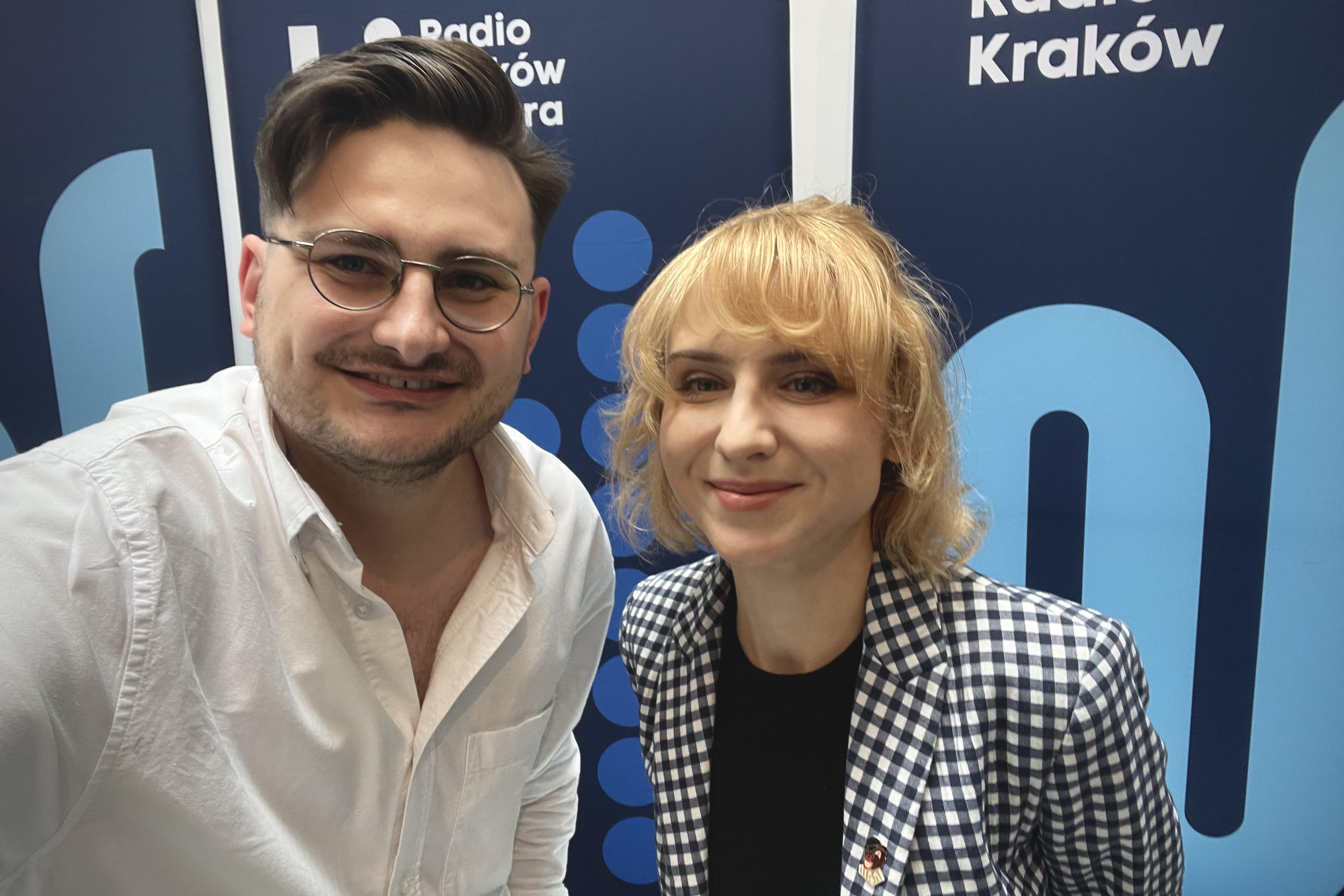 Na zdjęciu od lewej: Tadeusz Marek, Betina Bożek 