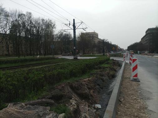 Nowa Huta. Kolejny etap prac w al. Solidarności rozpocznie się za kilka dni. Ich zakres będzie większy