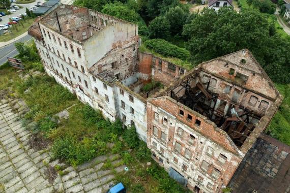 Do pożaru Młyna Szancera doszło kilka dni po złożeniu wniosku o pozwolenie na przebudowę ruiny