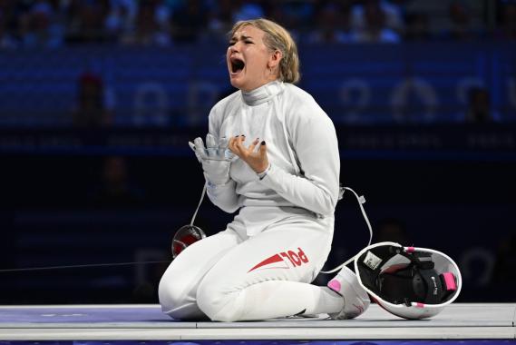 Brązowy medal drużyny polskich szpadzistek. Brawo Renata Knapik-Miazga i Aleksandra Jarecka z AZS AWF Kraków!