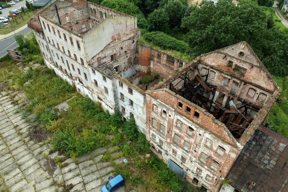 Pożar Młyna Szancera - trzeci w tym roku, najpoważniejszy od 9 lat