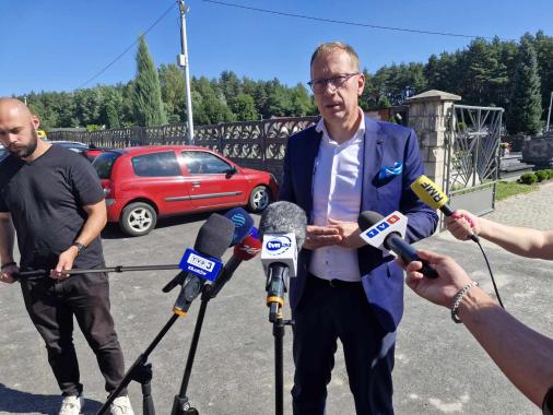 Koniec prac inżynieryjnych na cmentarzu w Trzebini. Można znów bezpiecznie odwiedzać groby