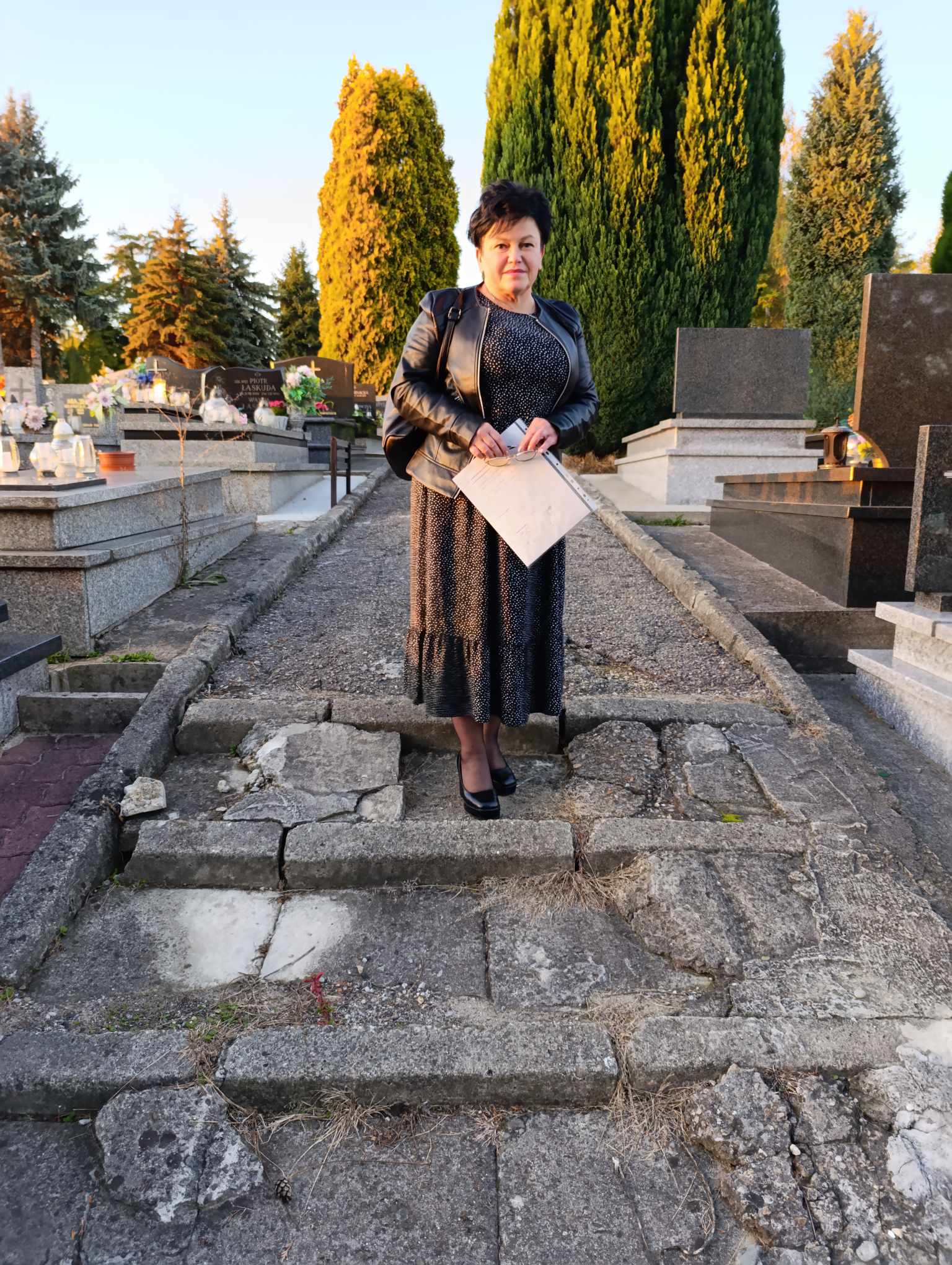 Marzena Jewuła - radna i przewodnicząca rady osiedla Centrum w Trzebini. Fot. Natalia Feluś