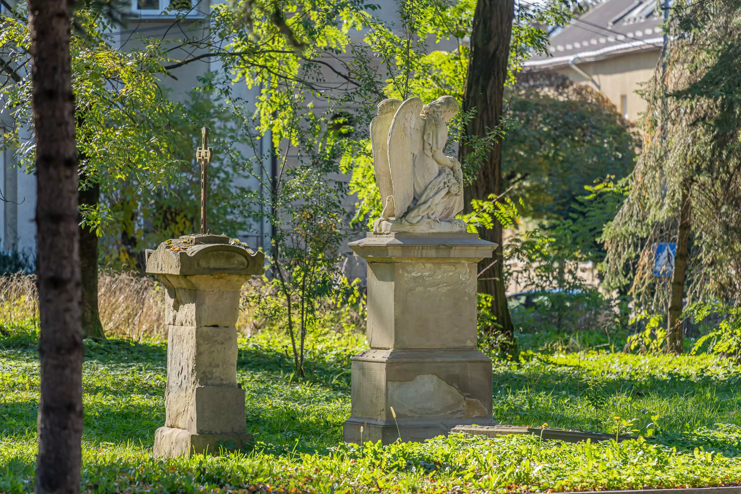 Porządkowali nagrobki i wspominali dawnych mieszkańców Nowego Sącza