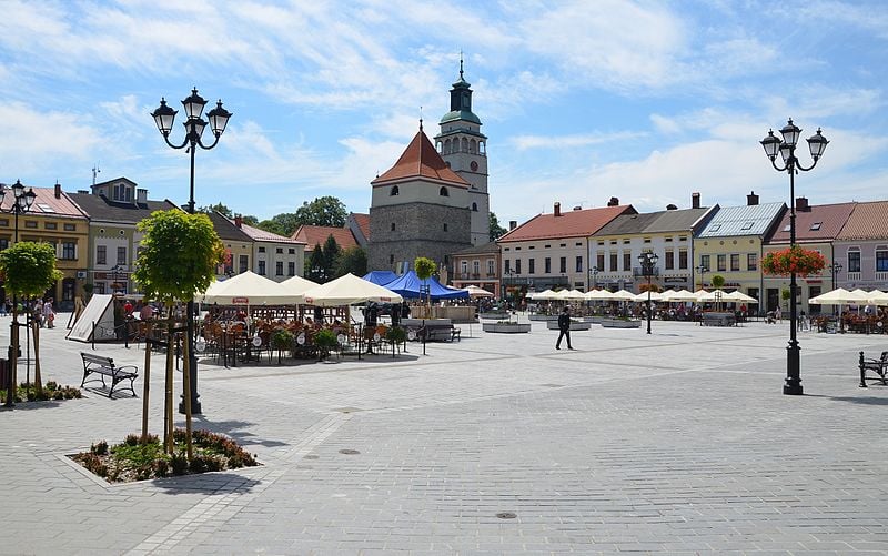 Rynek w Żywcu (fot.Silar/Wikipedia)