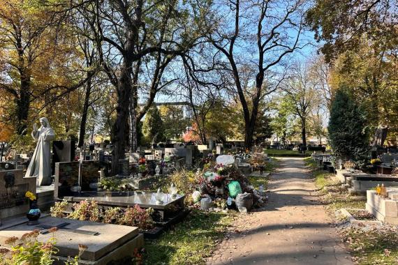 Pogoda dopisała, krakowianie ruszyli na cmentarze. Tanio jednak nie jest