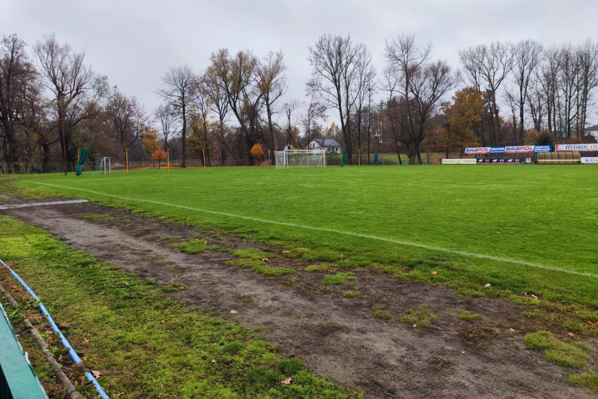 Stadion w Dąbrowie Tarnowskiej. / Fot. Słuchacz Maksymilian