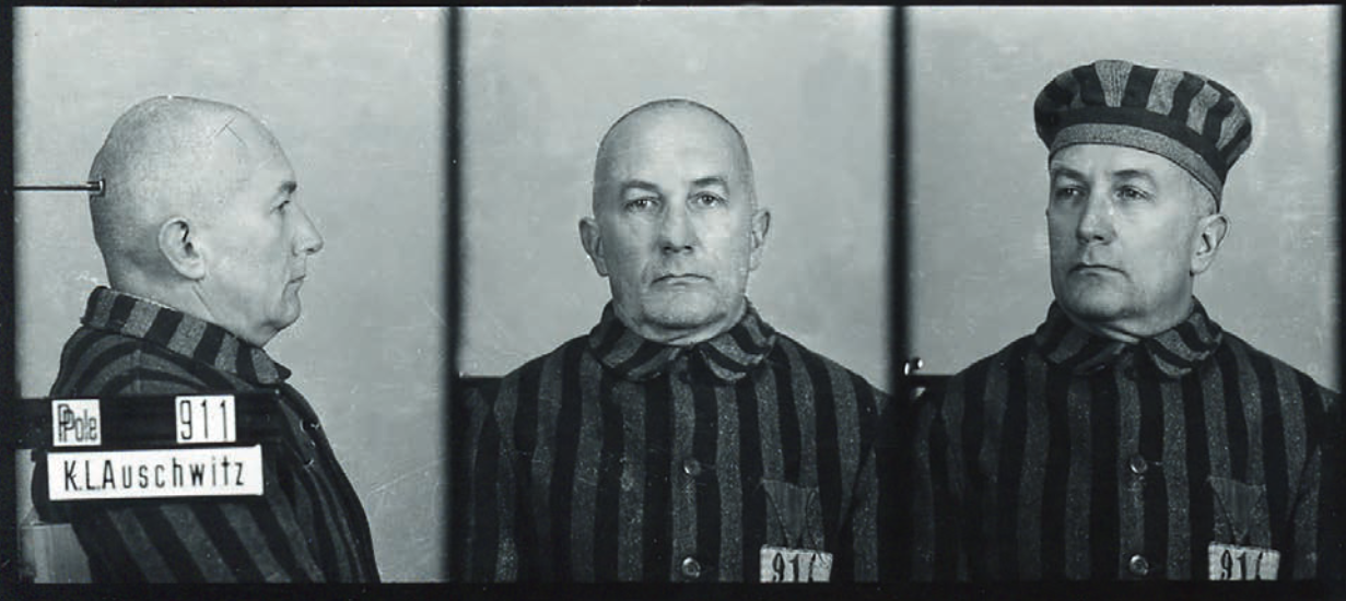 Bolesław Rozmarynowicz więzień KL Auschwitz  nr  911  / 1941  / fot. zbiory Państwowego Muzeum Auschwitz -Birkenau w Oświęcimiu