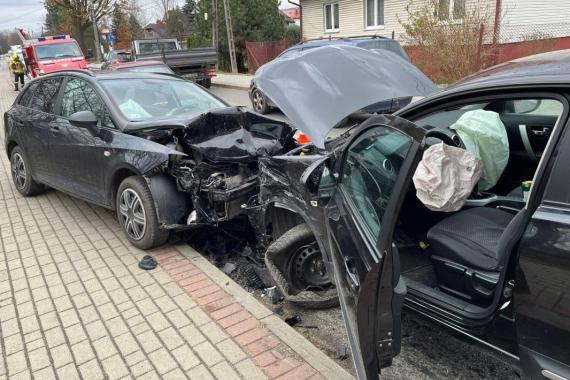 Poważny wypadek w Tarnowie. Sprawcą pijany kierowca