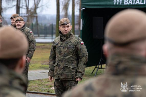 Nowy rok szkoleniowy u małopolskich terytorialsów pod hasłem współpracy z jednostkami liniowymi Wojska Polskiego 